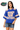 Licensed Sample Florida Oversized Gingham Jersey Tee