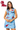 Licensed Ole Miss Licensed Striped Sparkle Gameday Icon Cotton Collar Tank Dress