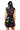 Sample Black Cotton Multi Horse Cotton Tank Dress