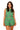 Sample Green Beaded Eyes All Over Tank & Short Set