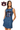 Licensed Sample Auburn Scattered Jewel Denim Dress