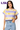 Licensed Sample LSU Full Sequin Striped Words Tee
