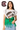 Licensed Sample South Carolina Colorblock Sequin Football & Field Goal Feather Bottom Knit Tank