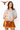 Licensed Texas Mascot Polka Dot Colorblock Button Up Top