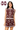 Licensed Sample Miss State Knit In Rhinestone Button Up Tank & Skirt Set