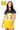 Licensed Sample Michigan Colorblock Mascot Collar Short Sleeve Dress