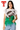 Licensed Sample Texas Tech Colorblock Sequin Football & Field Goal Feather Bottom Knit Tank