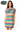 Licensed Sample Florida Zig Zag Mascot Knit Short Sleeve Dress