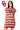 Licensed Sample Oklahoma Zig Zag Mascot Knit Short Sleeve Dress