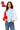 Licensed Sample Ole Miss Light Blue, Red & White Colorblock Tonal Rhinestone Mascot Sweatshirt