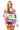 Sample Multi Colorblock Jockey Sweatshirt & Short Set