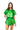 Sample Emerald Green Full Sequin Active Tee & Skort Set