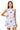 Sample Powder Blue Beaded Eyes All Over Tank Dress