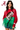 Licensed Sample Alabama Colorblock Sequin Football & Field Goal Feather Bottom Sweater