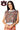 Licensed Sample Auburn Gingham Sequin Beaded Words Knit Tank