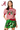 Licensed Bama Gingham Field, Players & Helmet Short Sleeve Sweater