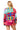 Sample Multi Jockey Silks Tie Up Sweater
