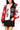 Licensed Texas Tech Mascot Colorblock Button Up Cardigan