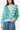 Licensed Tulane Gingham Beaded Words Cardigan