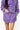Purple Sequin Tiger Print QOS Sparkle Short
