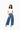 Denim Rhinestone Barrel Jeans