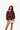 Licensed Texas Tech Knit In Rhinestone Sport Stripe Sweater
