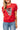 Licensed NC State Mascot Scattered Jewel Feather Short Sleeve Sweater