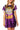 Licensed LSU Full Sequin Mascot Tee Dress