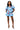 Licensed Ole Miss Striped Sparkle Gameday Cotton Ruffle Short