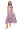 Licensed Ole Miss Striped Sparkle Gameday Icon Cotton Midi Dress