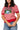 Licensed Ole Miss Gingham Field, Players & Helmet Short Sleeve Sweater