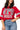 Licensed Arkansas Oversized Gingham Jersey Tee