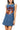 Licensed Clemson Scattered Jewel Denim Sequin Mascot Tank Dress