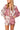 Licensed Oklahoma Colorblock Gingham Mascot Tie Up Cotton Top