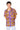 Licensed Men's Purple & Gold Scattered Tiger Button Up