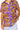 Licensed Men's Purple & Gold Scattered Tiger Button Up