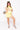 Kids Neon Yellow Diagonal Multi Stripe Henley Short