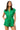Green Rhinestone Romper