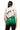 Licensed Sample UNC Colorblock Sequin Football & Field Goal Feather Bottom Tank