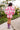 Hot Pink Medium Skin Santa Short