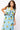 Blue & White Striped Pineapple Tie Tank