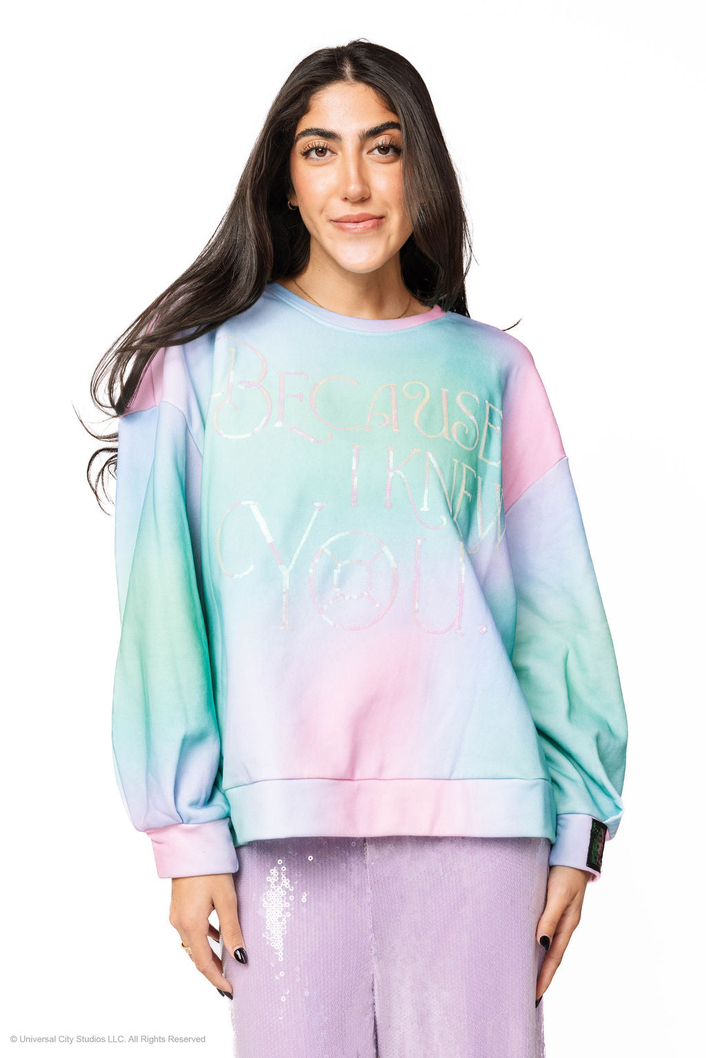 Licensed 'Because I Knew You' Sweatshirt