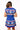 Licensed Sample - Kansas Vintage Football Stripes Sweater Dress