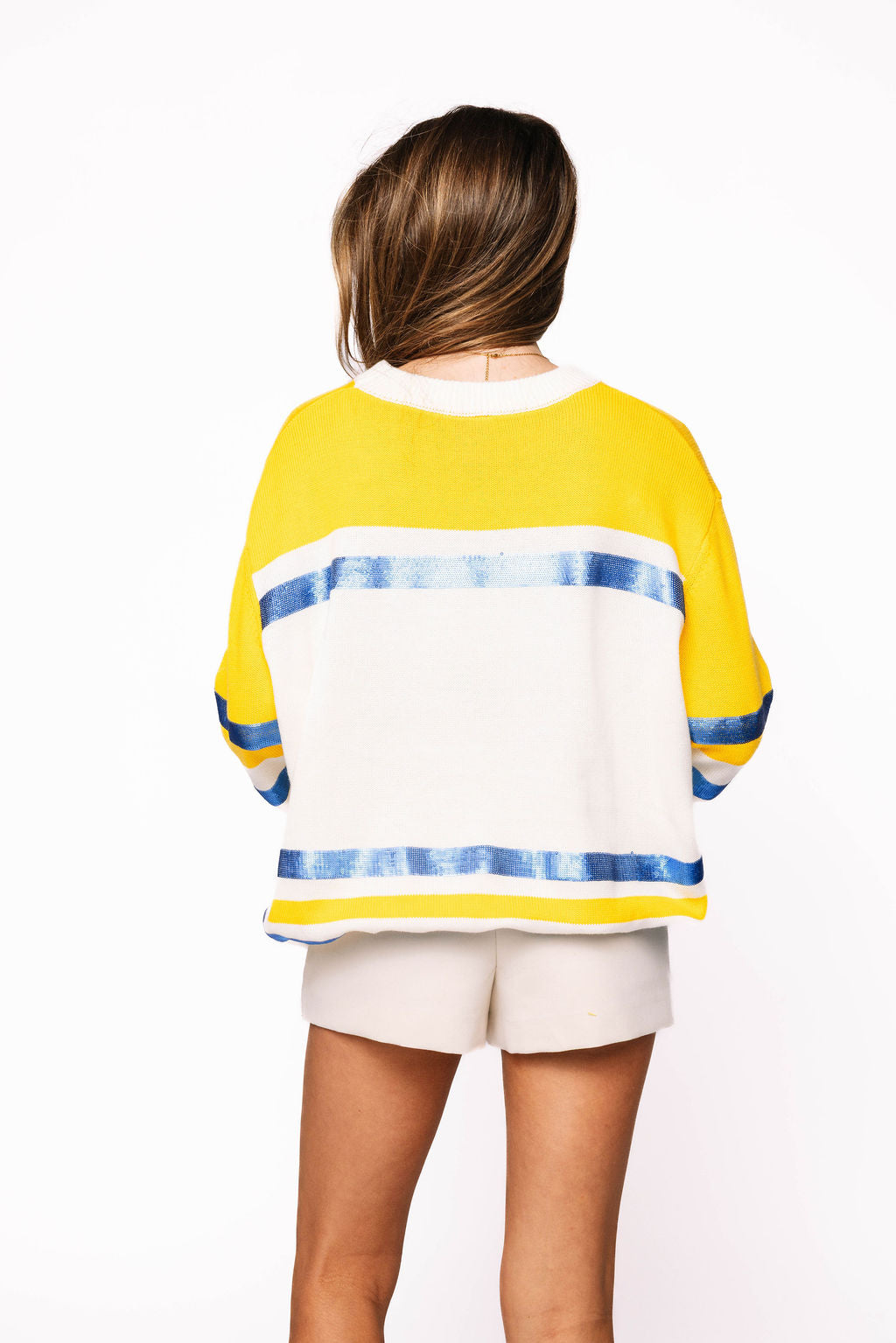 Licensed Sample - Southern Striped Colorblock Sweater
