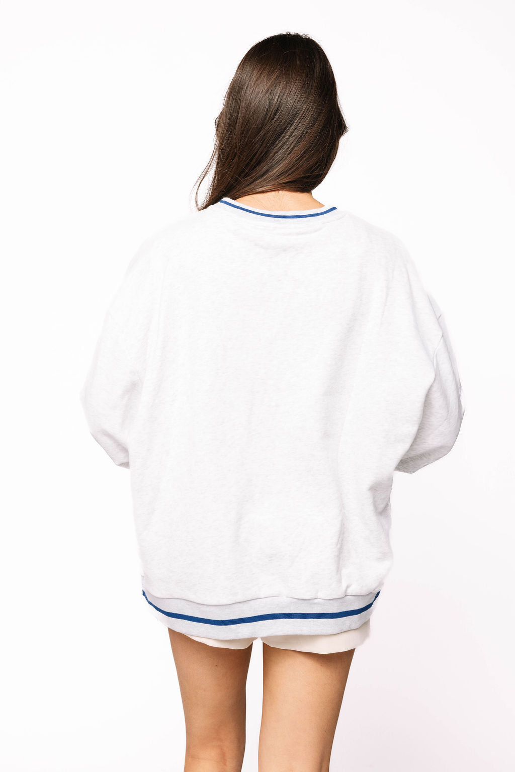 Licensed Sample - Kansas Plaid Letter Sweatshirt