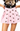 SAMPLE - Pink Pleat Beaded Sequin Football Skort