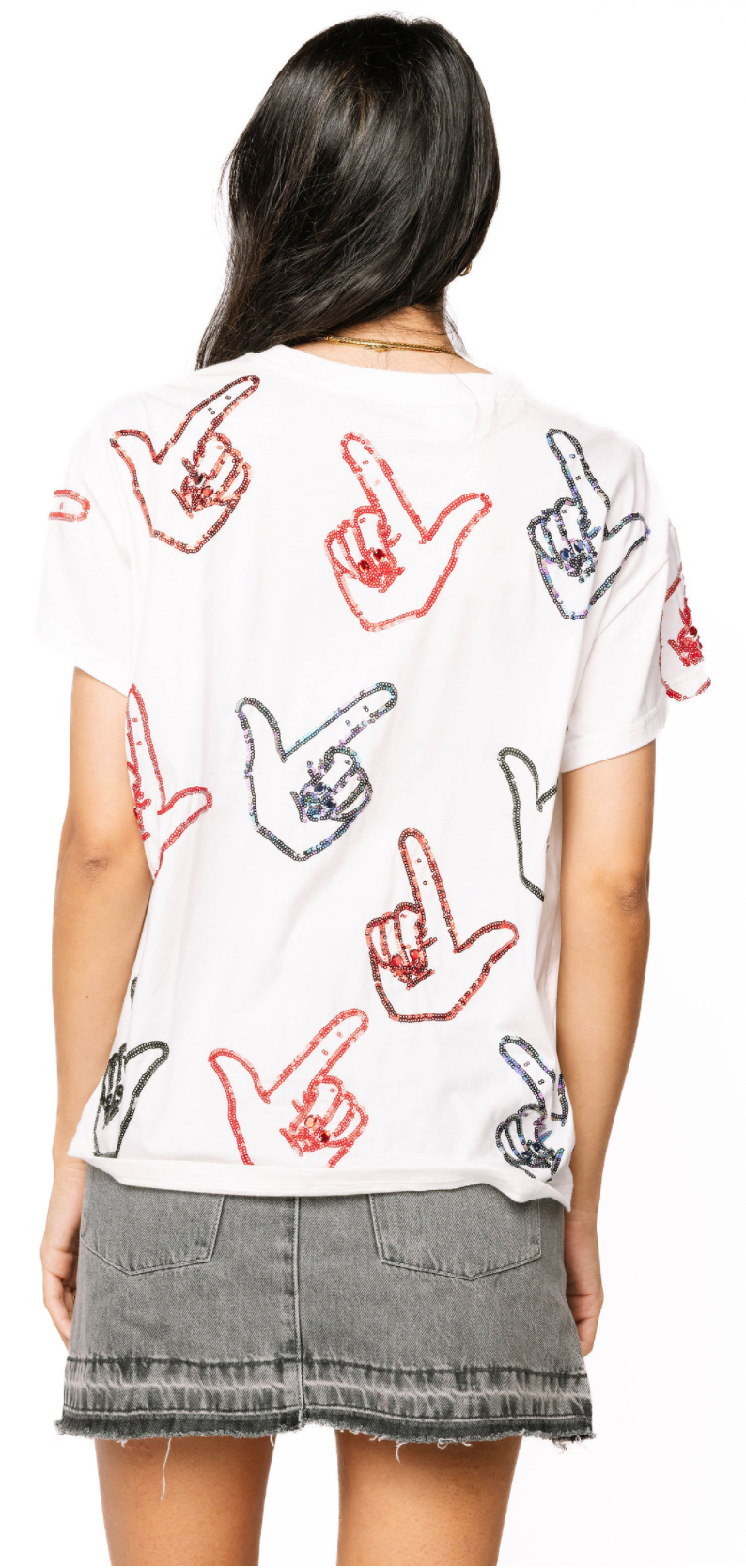 Licensed Sample - Grey, Red & Black Texas Tech Guns Up Scattered Tee