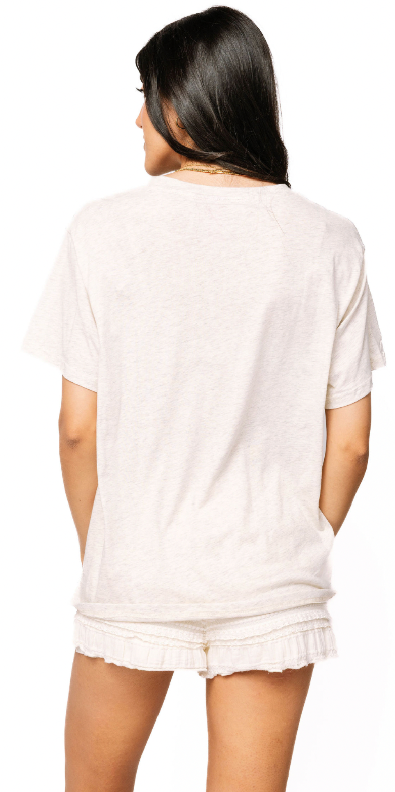 Licensed Sample - TCU Football Player With Flag Tee