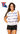 Licensed Sample - LA Tech Full Sequin Skinny Stripe Vest