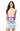 SAMPLE - White Iridescent 'Tigers' Tank Dress
